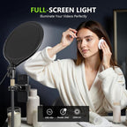 Aureday 10.5” Dimmable Desktop Ring Light - Image 3