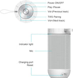 comiso X26 Bluetooth Speaker, IPX4 Waterproof Speakers 360° HD Surround Sound - Image 7