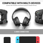 EKSA Headset with Microphone for PC, Computer Headphones with Noise Cancelling - Image 8