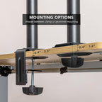 Mount-It! Single Monitor Desk Mount – Computer Screen Stand - Image 8