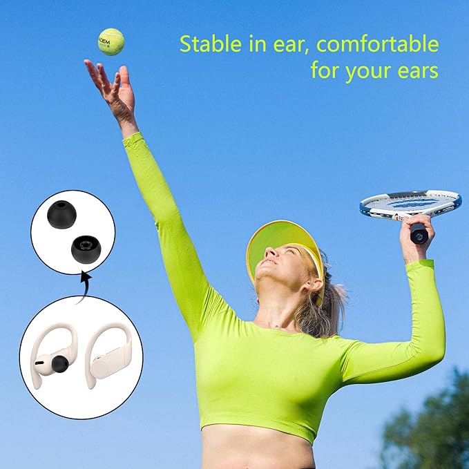 Silicone Replacement Earbud Tips Ear Tips Compatible - Image 4