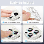LucBuy 3PCS Sparkling Camera Lens Protector - Image 6
