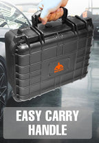 14x 11.5x 6.5 Inch Hard Case, Portable Weather Waterproof Protective Camera Case - Image 8