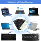 2PCS Pack Universal English Keyboard Stickers Glow in The Dark, Keyboard - Image 7