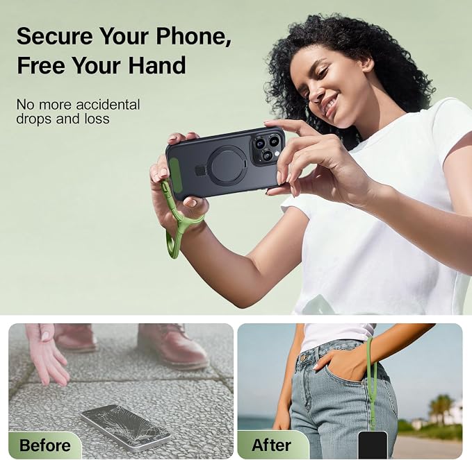Phone Wrist Strap, Universal Adjustable Hand Wrist Strap Lanyard - Image 2