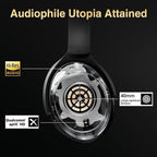 Bluetooth Headphones, Premium Active Noise Cancelling Wireless Headphones Over - Image 3