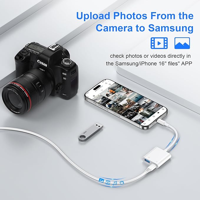 USB C to USB Camera Adapter - Image 3