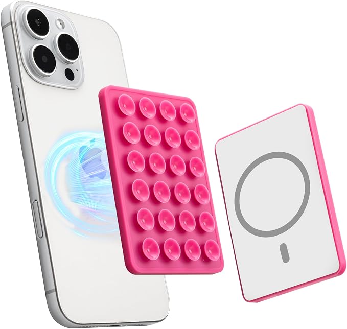 Sucky Upgraded Magnetic Suction Cell Phone Grip by Sucky