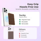 Sucky Upgraded Magnetic Suction Cell Phone Grip - Image 4
