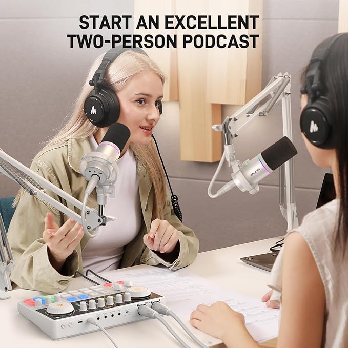 MAONO Podcast Equipment Bundle: Audio Interface mixer - Image 5