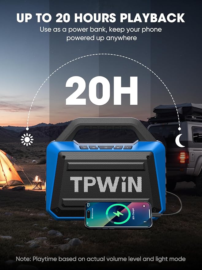 Portable Bluetooth Speakers Loud - Image 3