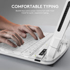 GUSGU Transparent Case with Wireless Keyboard only - Image 5