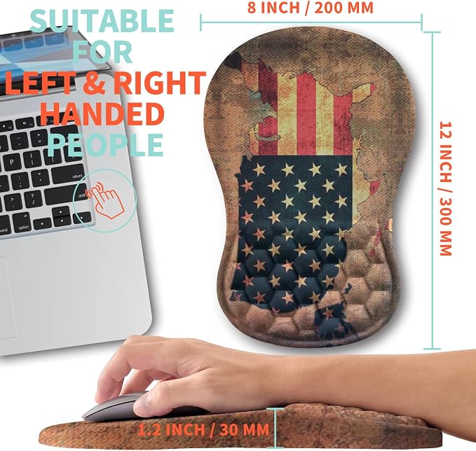 Ergonomic Mouse Pad Wrist Support - Image 5