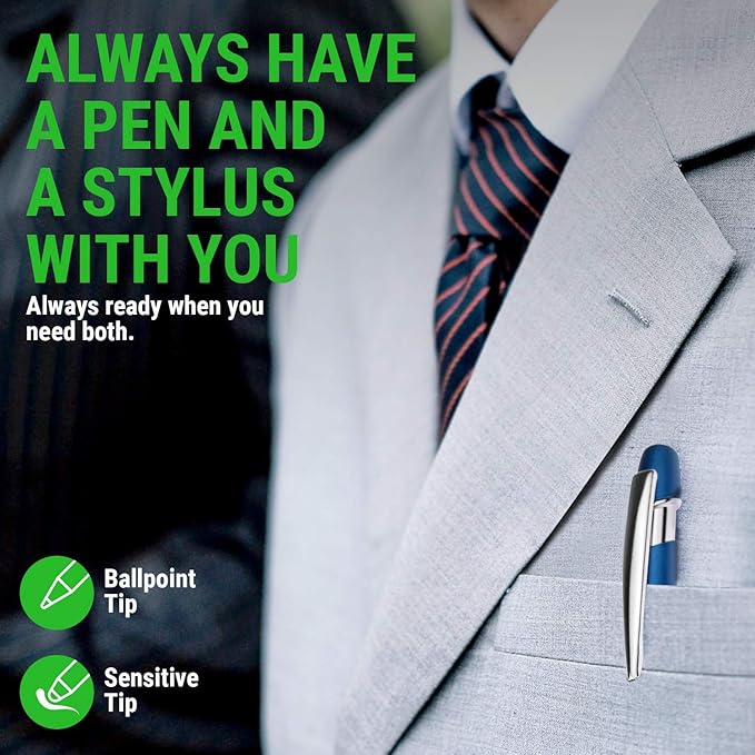 Stylus Pen for Touch Screens & Writing Pens, - 2 in 1 - Image 7