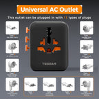 TESSAN Universal Travel Adapter, International Power Adapter - Image 5