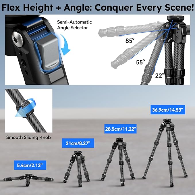 SIRUI Carbon Fiber Mini Tripod - Image 6