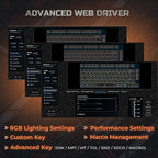 RK ROYAL KLUDGE 75% HE Mechanical Gaming Keyboard Wired Hall Effect Magnetic - Image 9