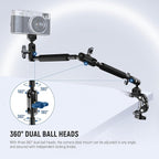NEEWER 22" Magic Arm w Desk C Clamp, Overhead Camera Mount - Image 3