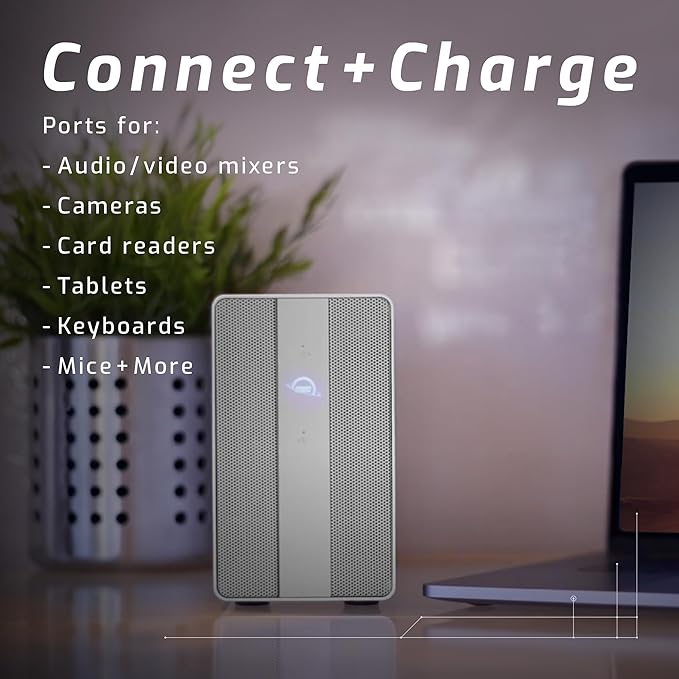 OWC 24TB Mercury Elite Pro Dual USB-C/Thunderbolt 3 External Raid Storage - Image 6