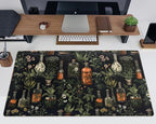 Black Aesthetics Desk Mat Mouse Pad Large Gaming Mouse Pad Desk Pad Mousepad - Image 5