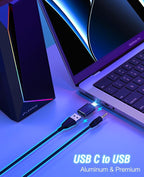 LENRUE Computer Speakers, USB/USB-C Powered PC Speakers - Image 6