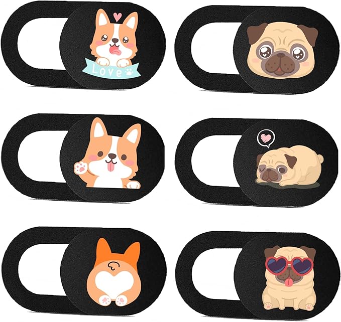 Laptop Camera Cover Slide 3 Pack Ultra Thin Slide Computer Webcam Covers by IMNEXT2U