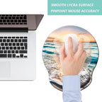 Mouse Pad with Wrist Support, Ergonomic Mouse Pad with Memory Foam Wrist Rest - Image 7