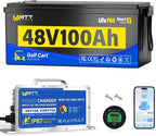 48V 100Ah Lithium LiFePO4 Battery by Wattcycle