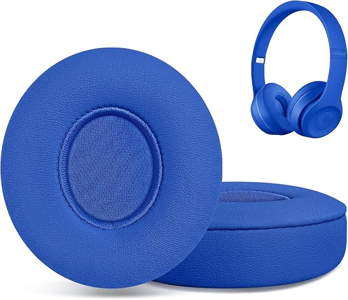 Replacement Ear Pads for Beats Solo 2 & Solo 3 Wireless On-Ear Headphones by HAOMUK