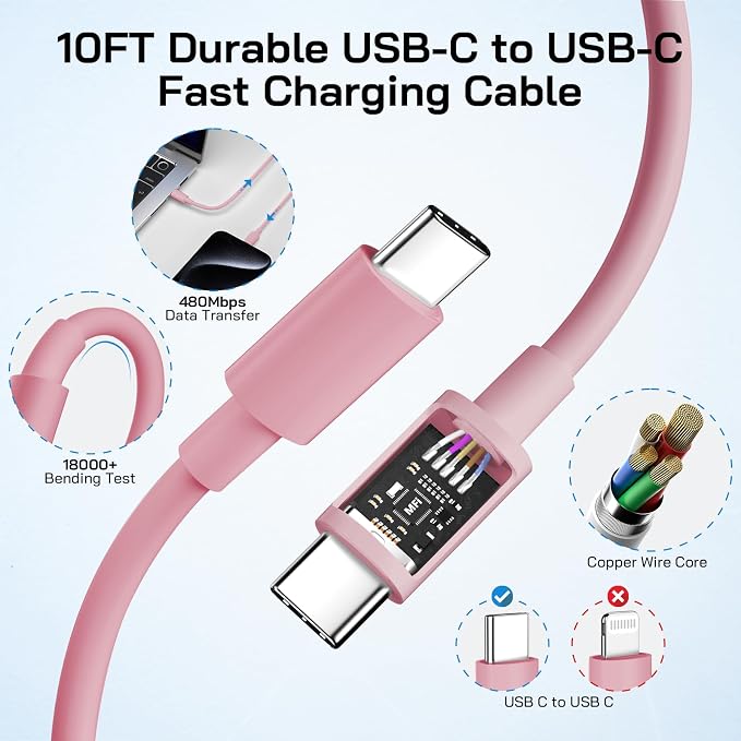 30W USB C i Phone 16 15 Charger Fast Charging, iPad Pro - Image 4