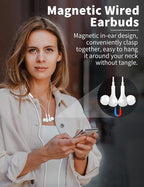 USB C Headphone for Samsung S26 S25 FE S24 A16 A17 Wired Earbuds Magnetic - Image 2