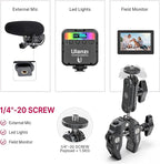 ULANZI Super Clamp Camera Clamp Mount Monitor 360° Ballhead Magic Arm Double - Image 7