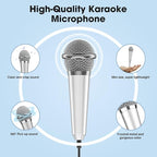 Mini Microphone for iPhone iPad Small ASMR Tiny Microphone for Voice Video - Image 4