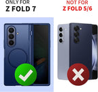 MOBOSI for Z Fold 7 Case with Privacy Screen Protector, Magnetic Slim Phone - Image 6