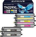 TN229XL TN229 Toner 5 Pack Compatible Replacement by ZIPRINT