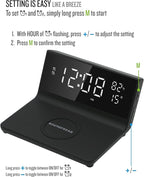 Soundfreaq Charge Rise II, SFQ-20: Digital Alarm Clock, - Image 4