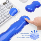 Gel Keyboard and Mouse Wrist Rest, Cute Wrist Support and Arm Support Keyboard - Image 3