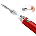 Portable soldering iron, 1100 mAh battery, rechargeable, suitable - Image 2