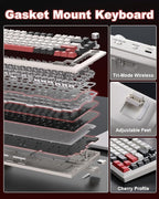 Y75 Wireless Mechanical Keyboard, 75% Hot Swappable Custom Keyboard - Image 5