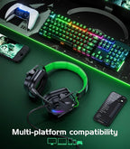HW12 Gaming Headset for PC, Xbox One, Gaming Headphones - Image 4