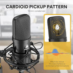 MAONO USB Microphone Kit 192KHZ/24BIT AU-A04T PC Condenser Podcast Streaming - Image 3