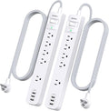 Addtam 10FT Power Strip Surge Protector, 5 Outlets by Addtam
