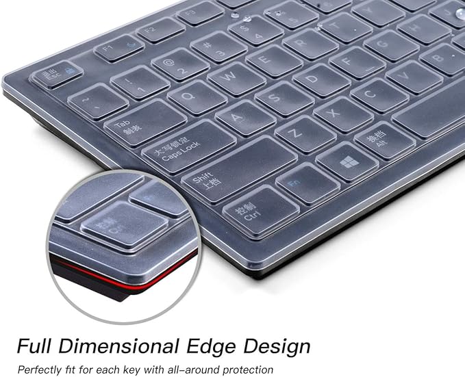 Keyboard Cover for Dell KB216 KB216b KB216t KB216d KB216p Wired & KM636 & Dell - Image 3