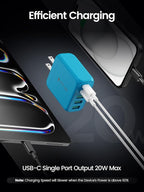 USB C Charger Block, Type C Charger Fast Charging, 50W 5-Port USB Wall Charger - Image 4