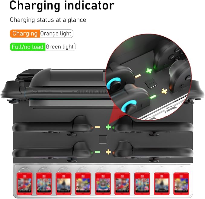 Charger Dock Station for Nintendo Switch 2 Joycon, Switch 2 Charging Dock - Image 2