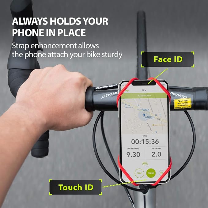 BONE】 Bike Tie Pro 4 Bike Phone Mount Bicycle Phone Holder - Image 4