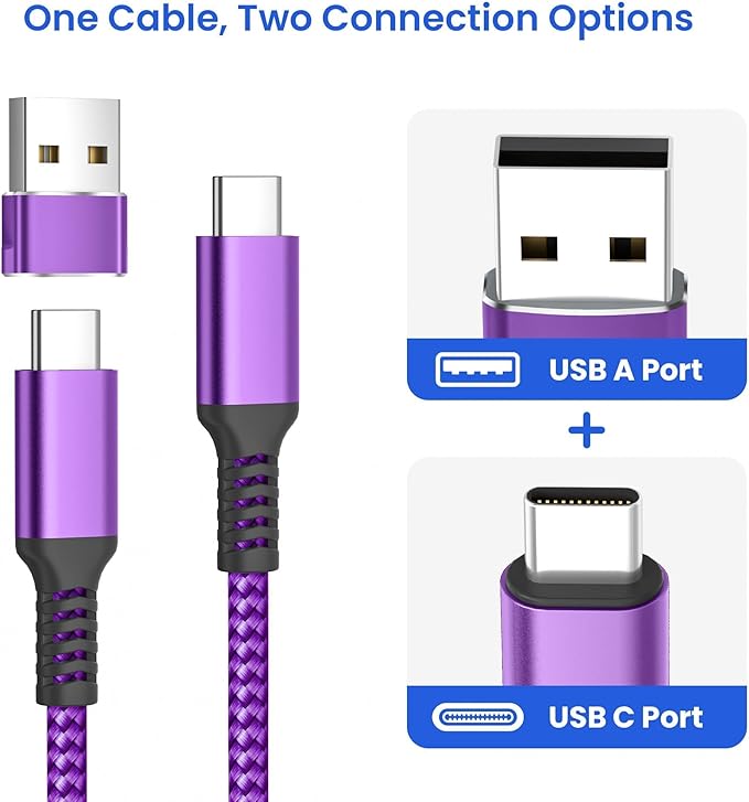 Elebase USB Type C to C 100W Cable 3.3FT - Image 3