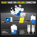 AMPCOM CAT6 RJ45 Keystone Jack - Image 4
