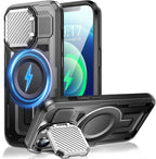 Camera Stand Case for iPhone 12/12 Pro, 2024 Version Military Grade Protective by Unknown