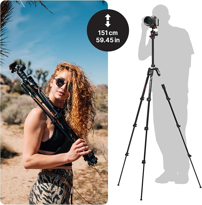 Manfrotto Befree Advanced Camera Tripod Kit Compatible - Image 2